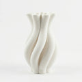 XXT99 Ceramic Flower Vase Twisted Sculptural Decorative Vase 30 cm