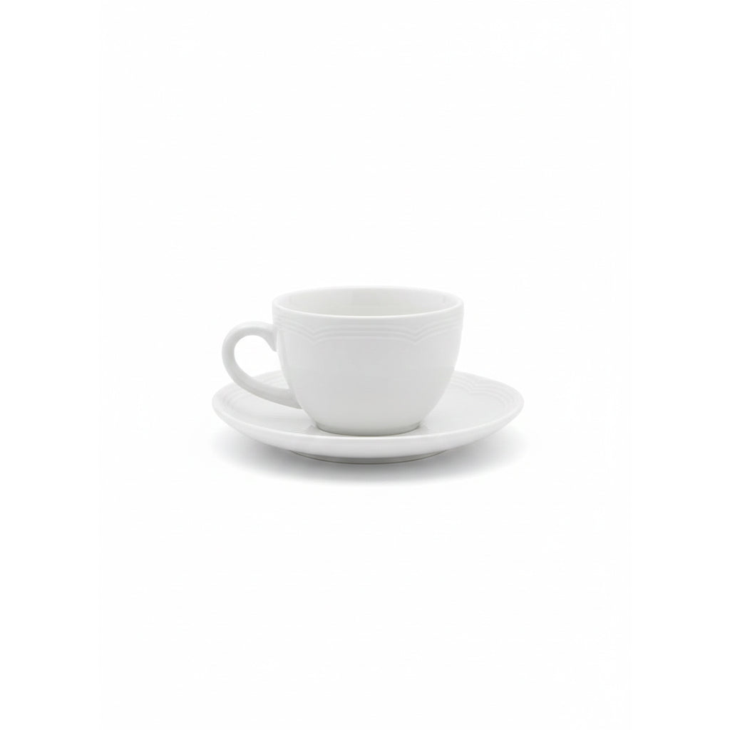 A26881 / A26882 – Horeca 100ml Espresso Coffee Cup with Saucer White 4.5"
