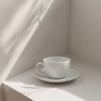 A26881 / A26882 – Horeca 100ml Espresso Coffee Cup with Saucer White 4.5"