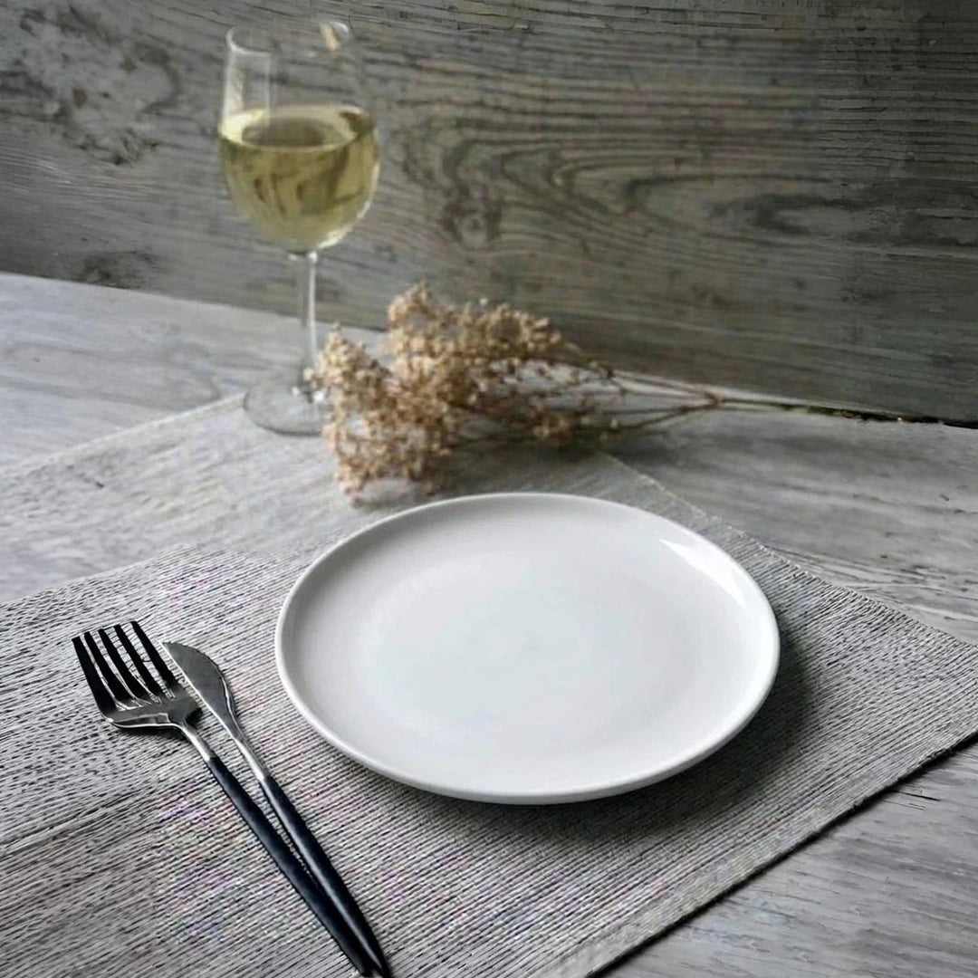 A8608 – Horeca Plate with Flat Bottom White 10.5"