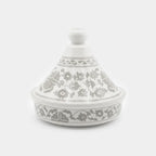 P-B 26 Selene Botanical Motif Ceramic Tagine – 26 cm