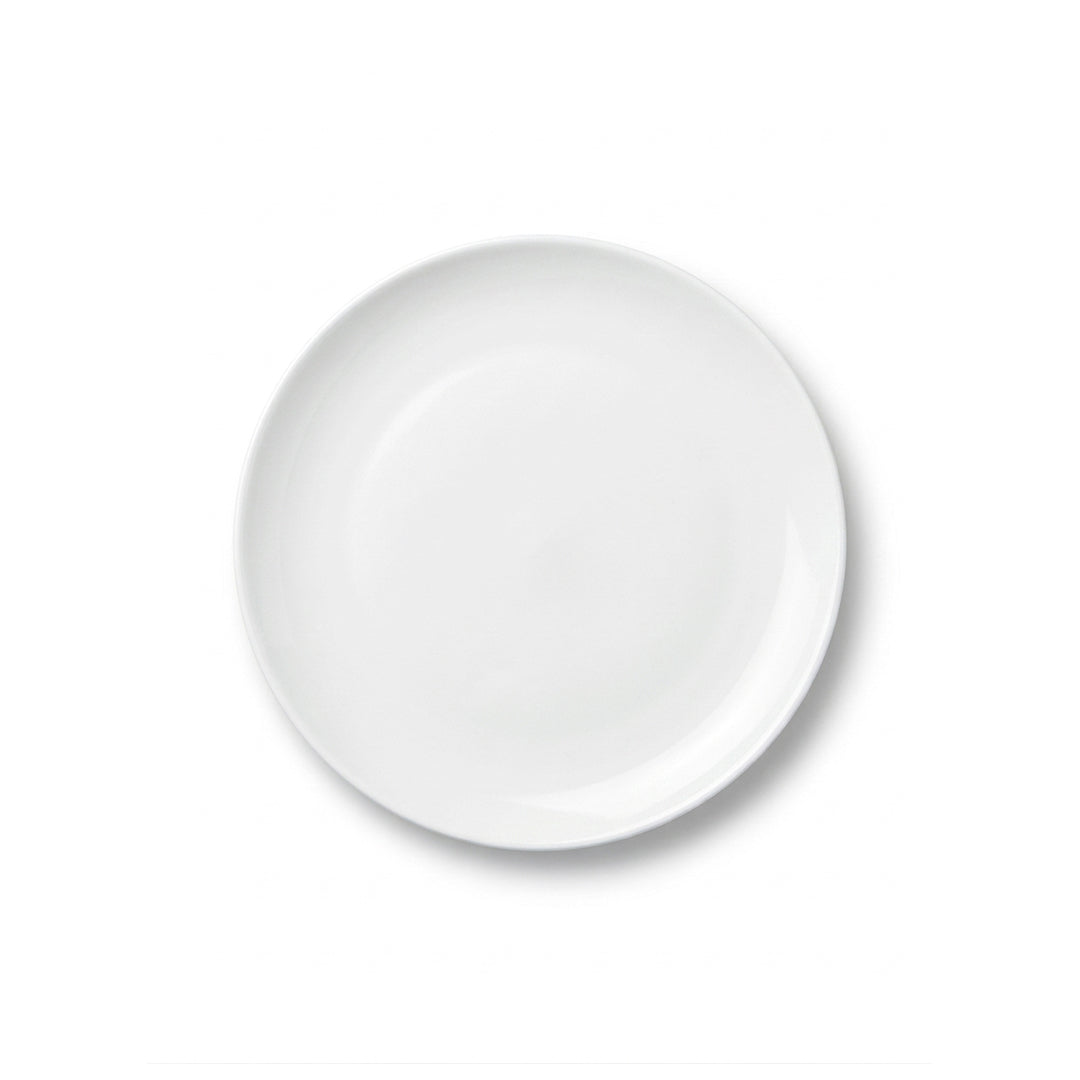 A27247 – طبق دائري أبيض مسطح القاع من Horeca مقاس 8 بوصات