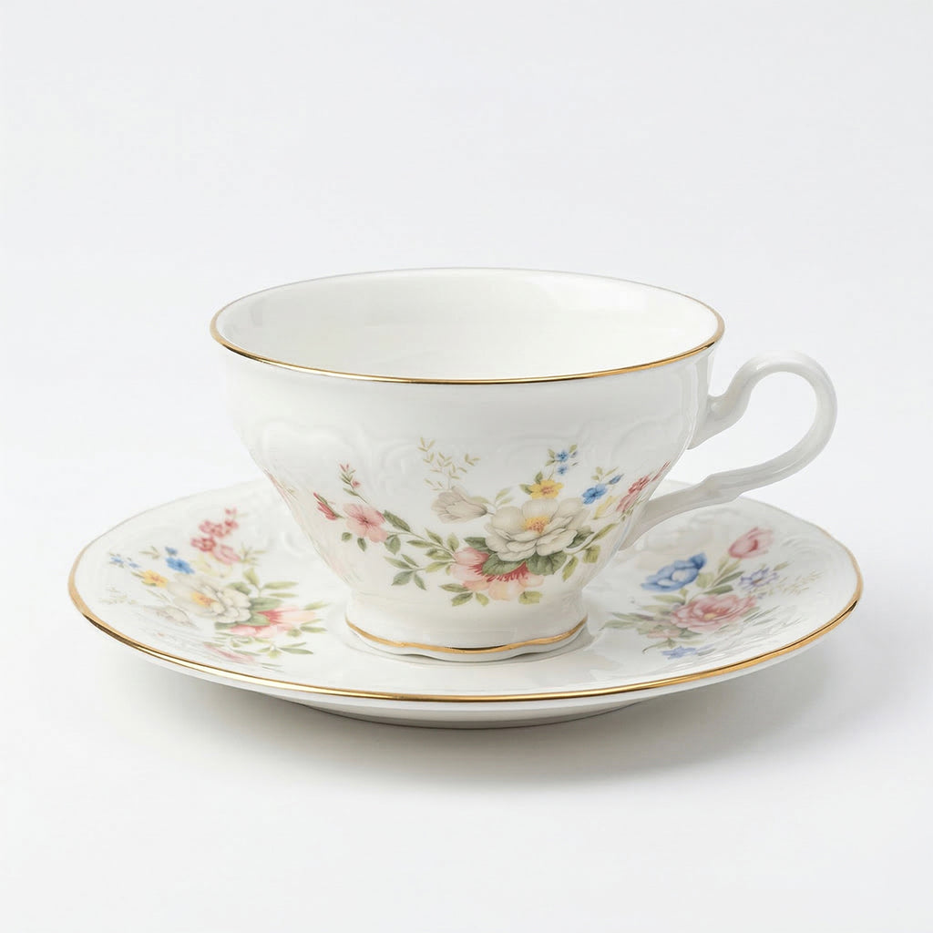 SR-007 Tea Cup and Saucer Set of 6