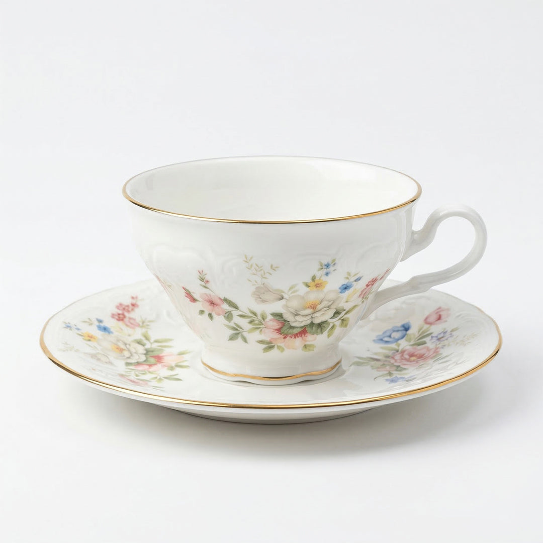 SR-007 Tea Cup and Saucer Set of 6