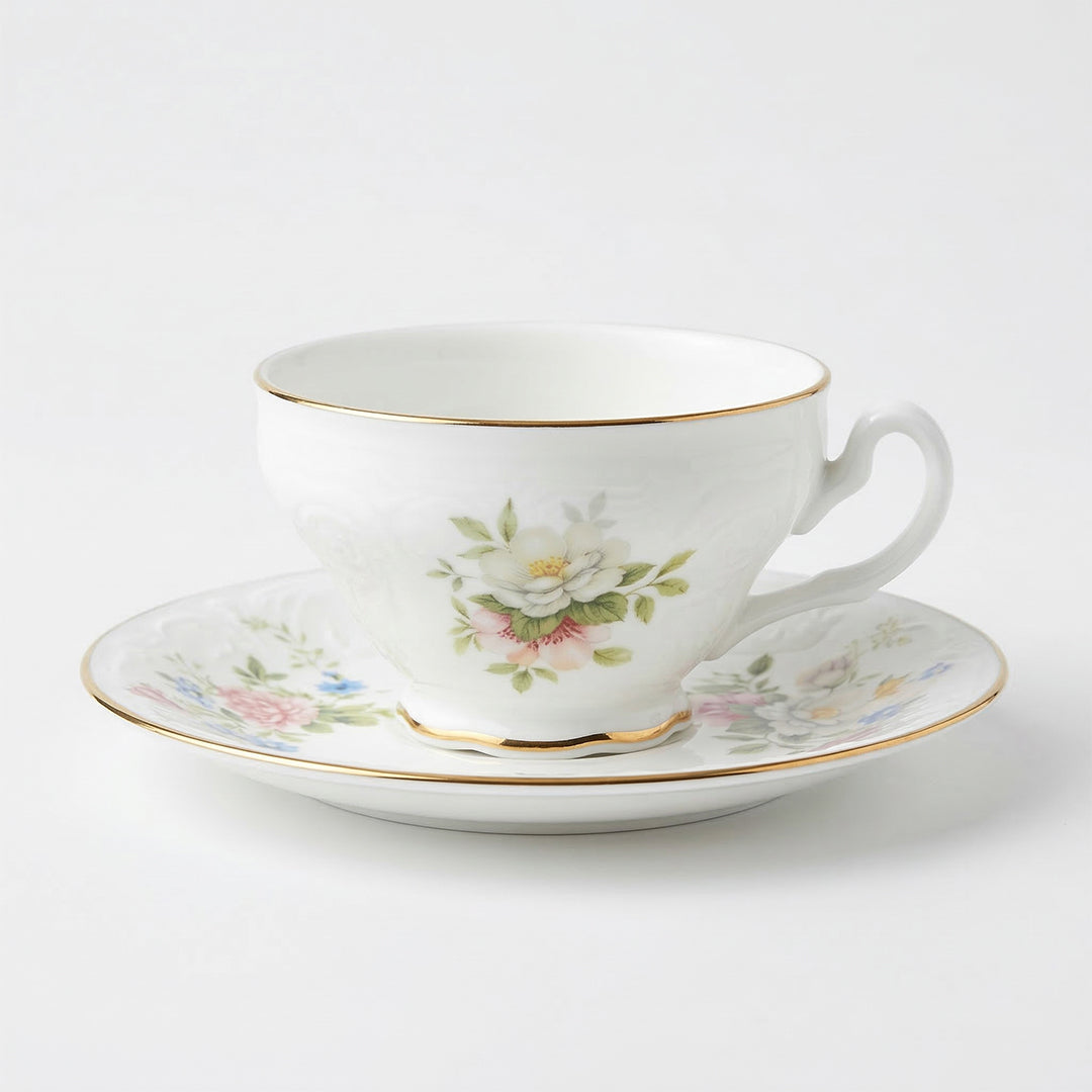 SR-006 Coffee Cup and Saucer Set of 6