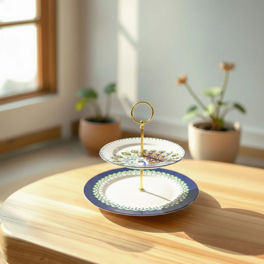 D25112 2 Tier Cake Stand